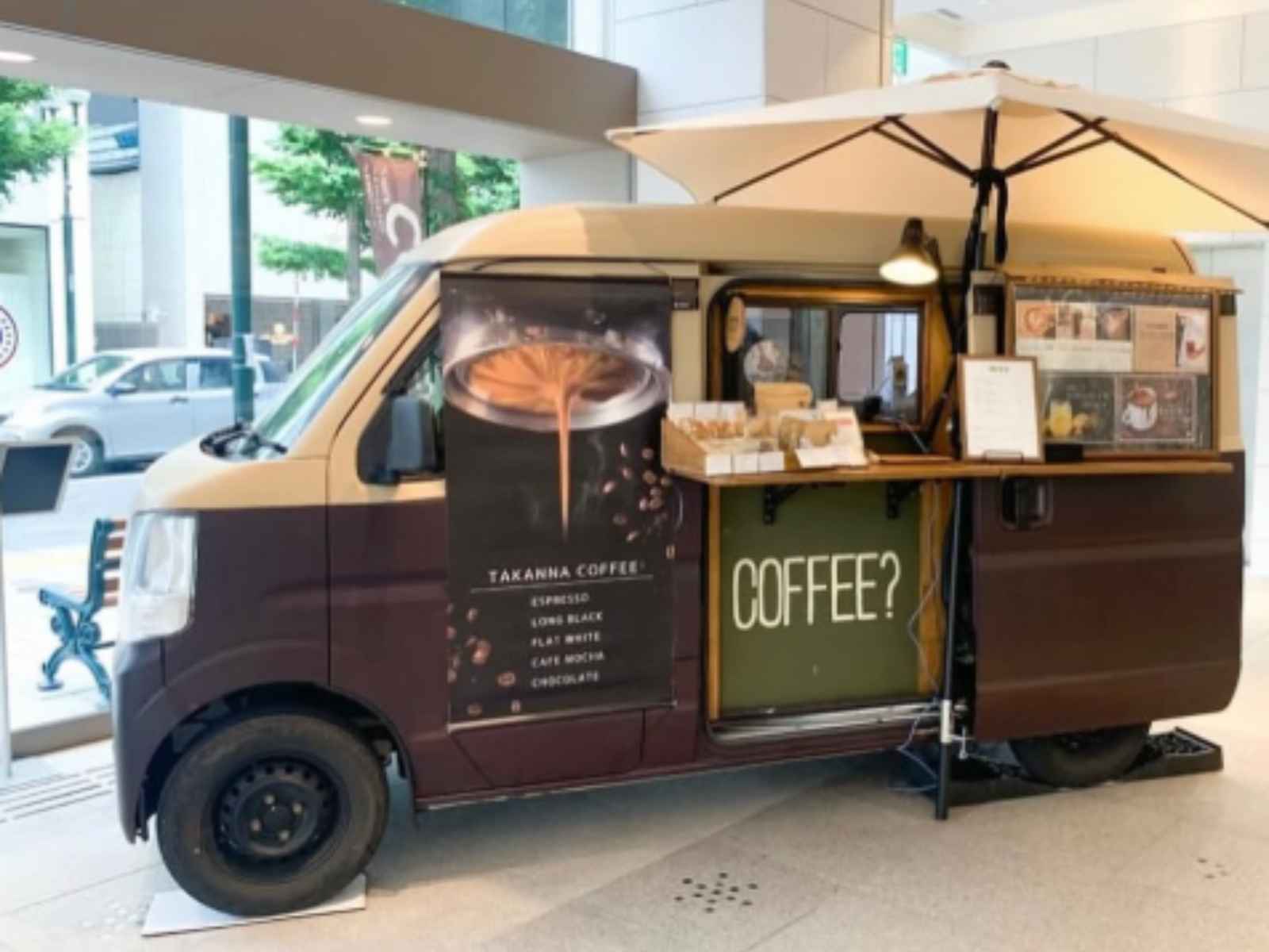 TAKANNA COFFEEのキッチンカー